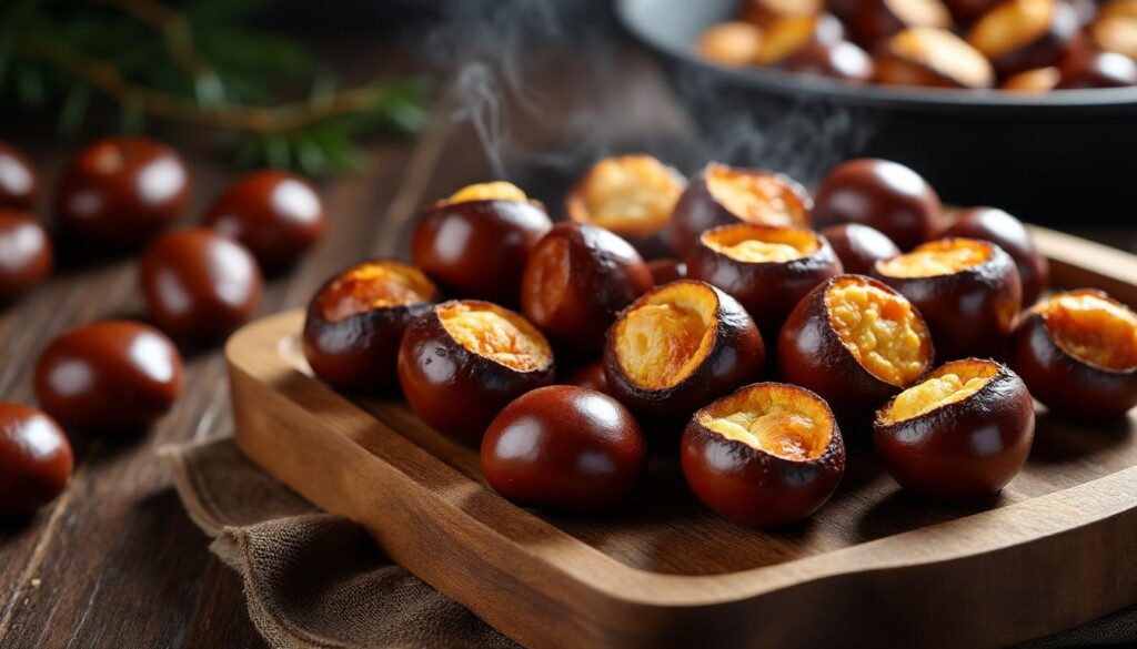 découvrez la méthode simple pour des châtaignes au four parfaitement toastées, aux saveurs délicieuses et naturelles. apprenez à les préparer facilement chez vous.