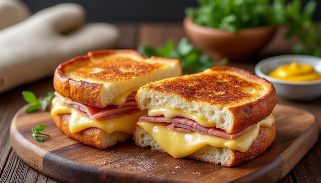 découvrez notre recette simple de croque monsieur au four pour un déjeuner gourmand et croustillant, facile et rapide à préparer pour toute la famille.