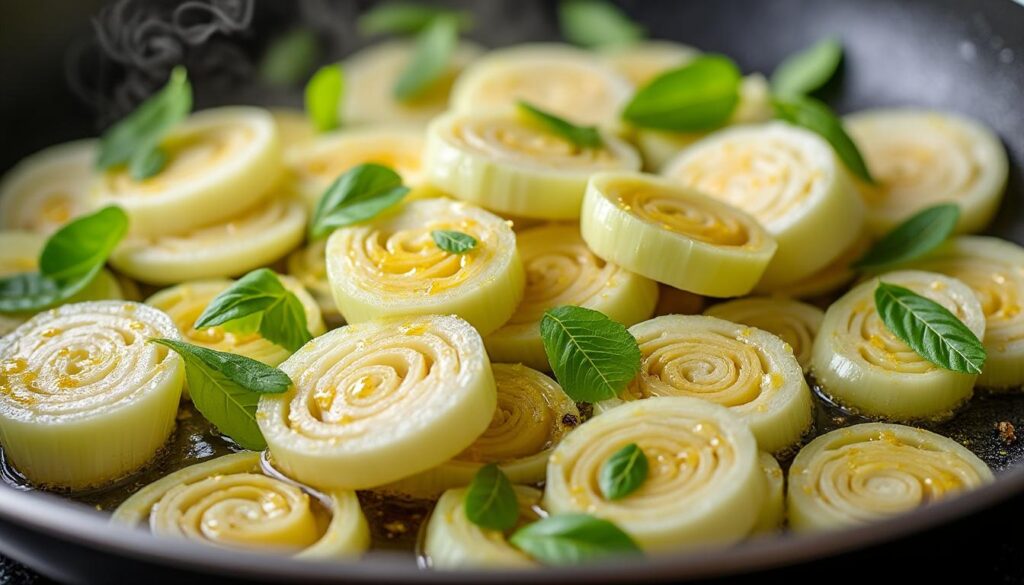 découvrez comment cuisiner le fenouil à la poêle pour une cuisson rapide qui sublime toutes ses saveurs délicates et parfumées.