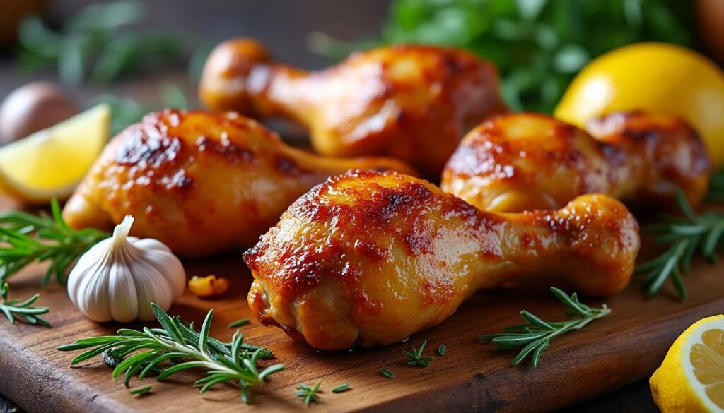 découvrez nos astuces pour réussir un pilon de poulet au four avec une peau croustillante et dorée, savoureuse à souhait et facile à préparer.