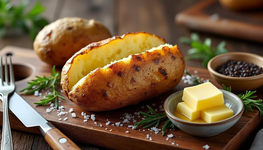 découvrez nos conseils pour réussir vos pommes de terre au four avec une peau parfaitement croustillante et un cœur tendre et fondant à chaque cuisson.