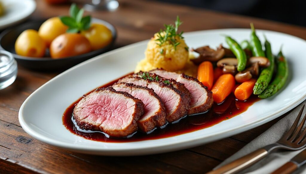 découvrez comment choisir l'accompagnement idéal pour sublimer un magret de canard tendre et savoureux, avec des astuces et idées gourmandes.