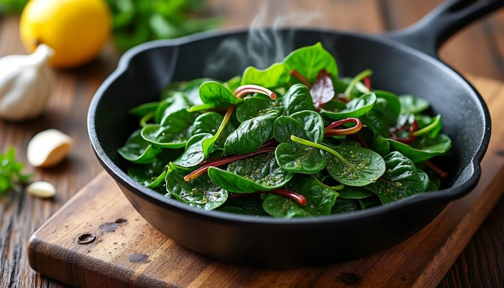 découvrez une recette simple et savoureuse pour cuisiner les blettes à la poêle, un légume oublié à redécouvrir et sublimer en toute simplicité.