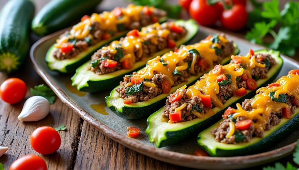 découvrez notre recette facile de courgettes farcies au four, une astuce pour un plat savoureux et léger qui ravira vos papilles tout en restant sain.