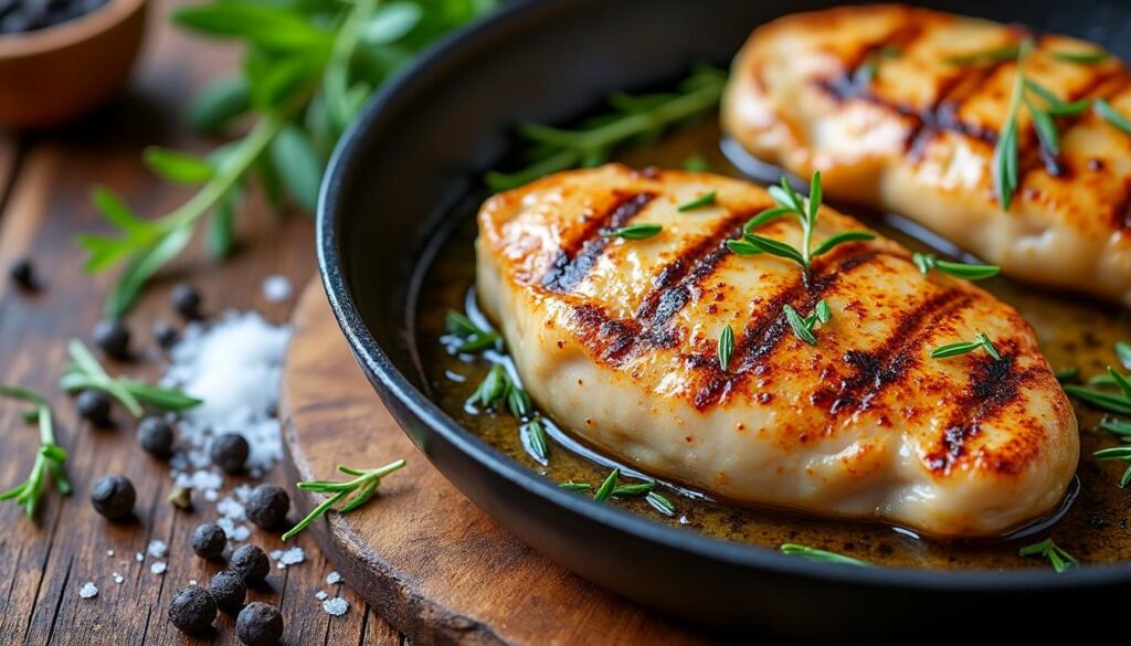 découvrez nos astuces simples pour cuire votre filet de poulet à la poêle et obtenir une viande tendre et savoureuse à chaque fois.