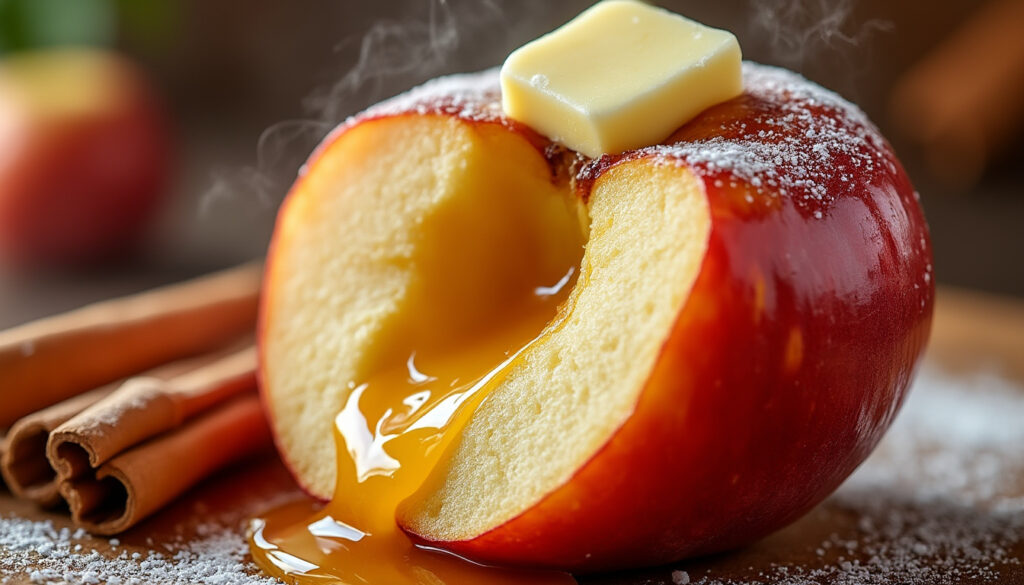 découvrez notre astuce simple pour réussir des pommes au four fondantes et parfumées, un dessert délicieux à savourer en toute simplicité.