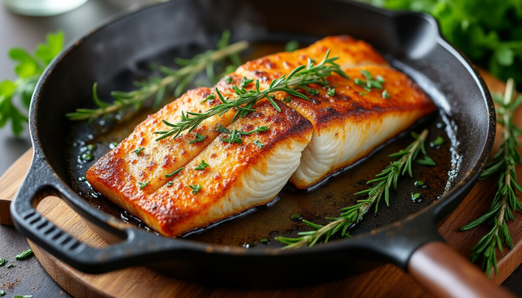 découvrez notre recette simple et rapide pour cuisiner un black bass à la poêle, un poisson savoureux et croustillant qui ravira vos papilles.