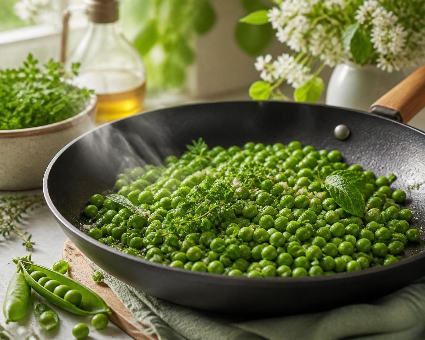 découvrez nos astuces pour cuisiner les petits pois frais tout en préservant leurs saveurs délicates et leur texture tendre, pour des plats savoureux et gourmands.