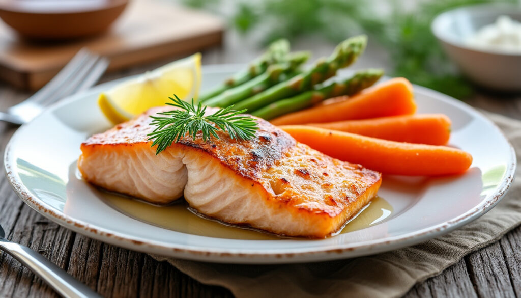 découvrez comment cuire parfaitement votre pavé de saumon au four pour un plat savoureux, léger et plein de fraîcheur. recette simple et conseils de cuisson pour un repas sain.