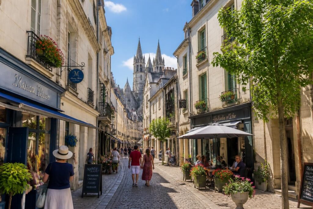 découvrez angers à pied en explorant son centre-ville historique lors d'une agréable balade. plongez dans l'histoire, admirez l'architecture et profitez de l'atmosphère charmante de la ville.