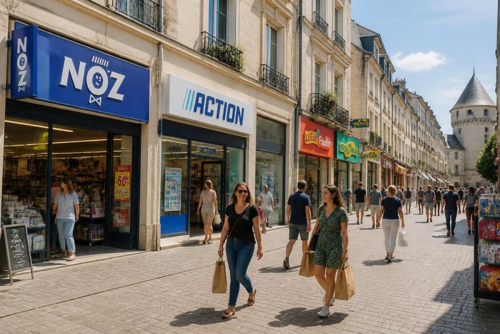 découvrez les meilleures bonnes affaires à angers avec noz, action et les magasins de déstockage pour des achats malins à petits prix.
