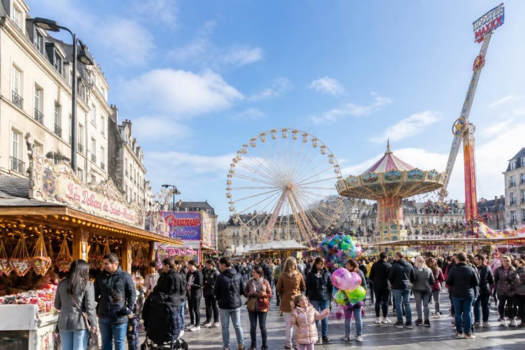 découvrez le programme complet et les informations pratiques de la foire saint-martin d'angers, un rendez-vous incontournable pour toute la famille avec attractions, spectacles et animations.