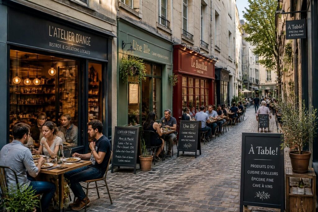 découvrez les nouvelles adresses food incontournables d'angers pour une expérience culinaire unique et savoureuse.