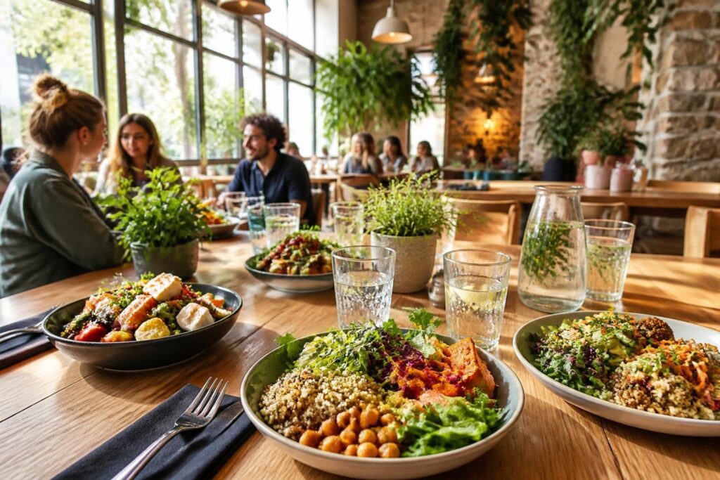 découvrez notre restaurant végétarien à angers, où bien manger sans viande rime avec saveurs et convivialité. plats frais, sains et gourmands pour tous les goûts.