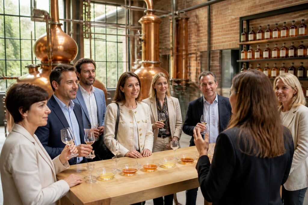 découvrez la distillerie du cointreau près d'angers : une visite immersive suivie d'une dégustation unique pour apprécier l'authentique liqueur française.
