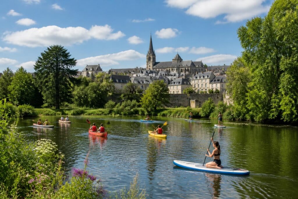 découvrez les meilleurs spots pour faire du paddle et du canoë à angers, profitez des eaux paisibles et des paysages magnifiques pour une expérience nautique inoubliable.