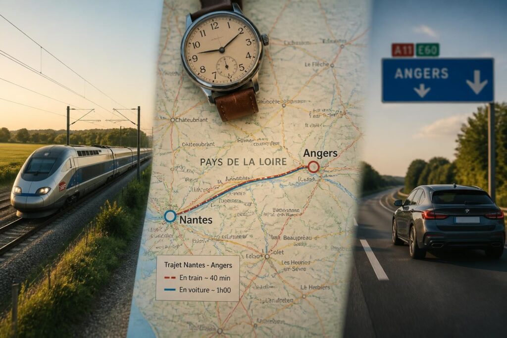 découvrez comment rejoindre angers depuis nantes, avec les durées de trajet, les différentes options de transport et des conseils pratiques pour un déplacement facile et rapide.