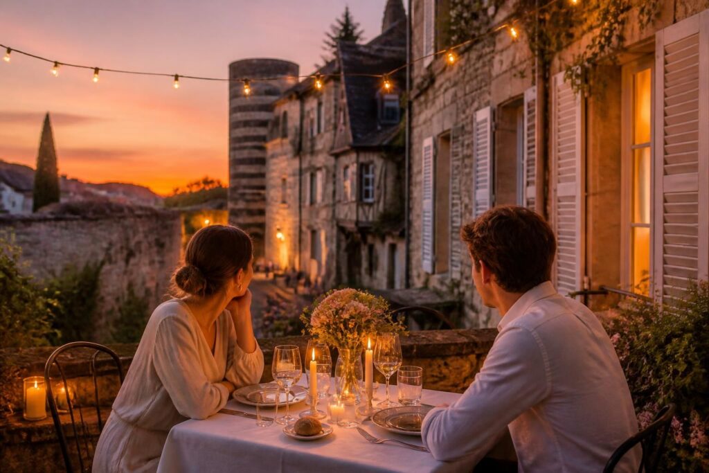 Restaurants romantiques à Angers : où dîner en amoureux